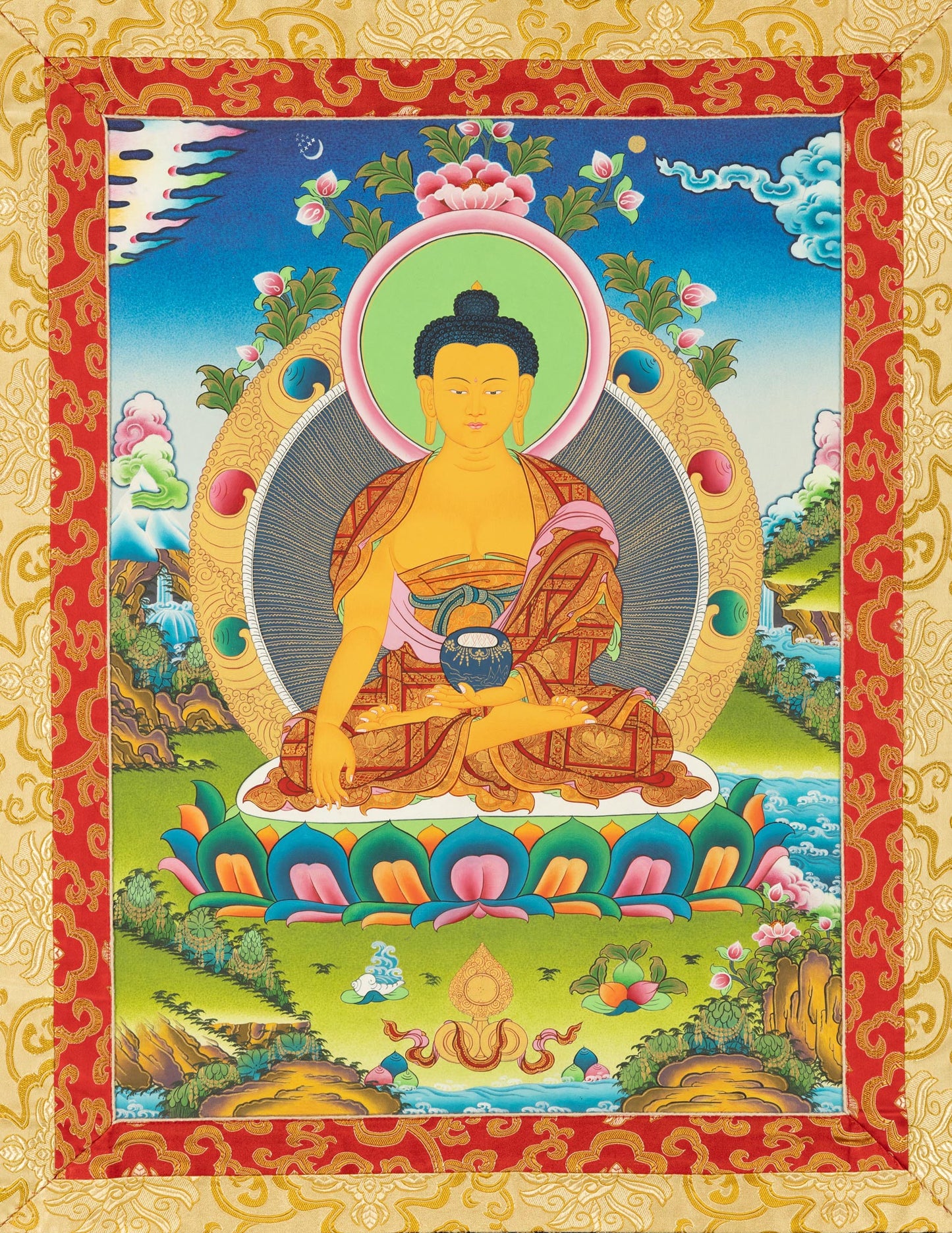 Shakyamuni Thangka XI