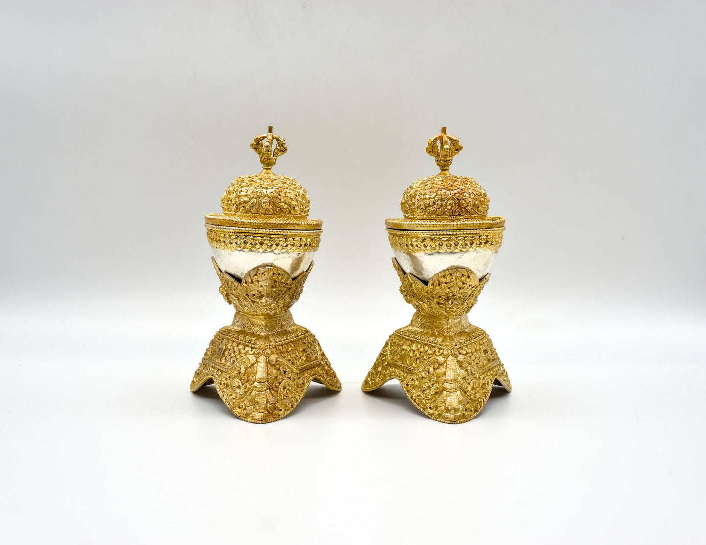 Gold- und Silber-Kapala-Sets