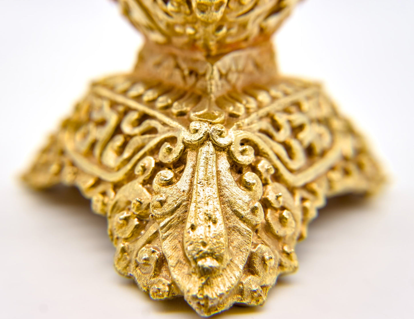 Paar Kapala aus Gold und Silber – 8,5 cm