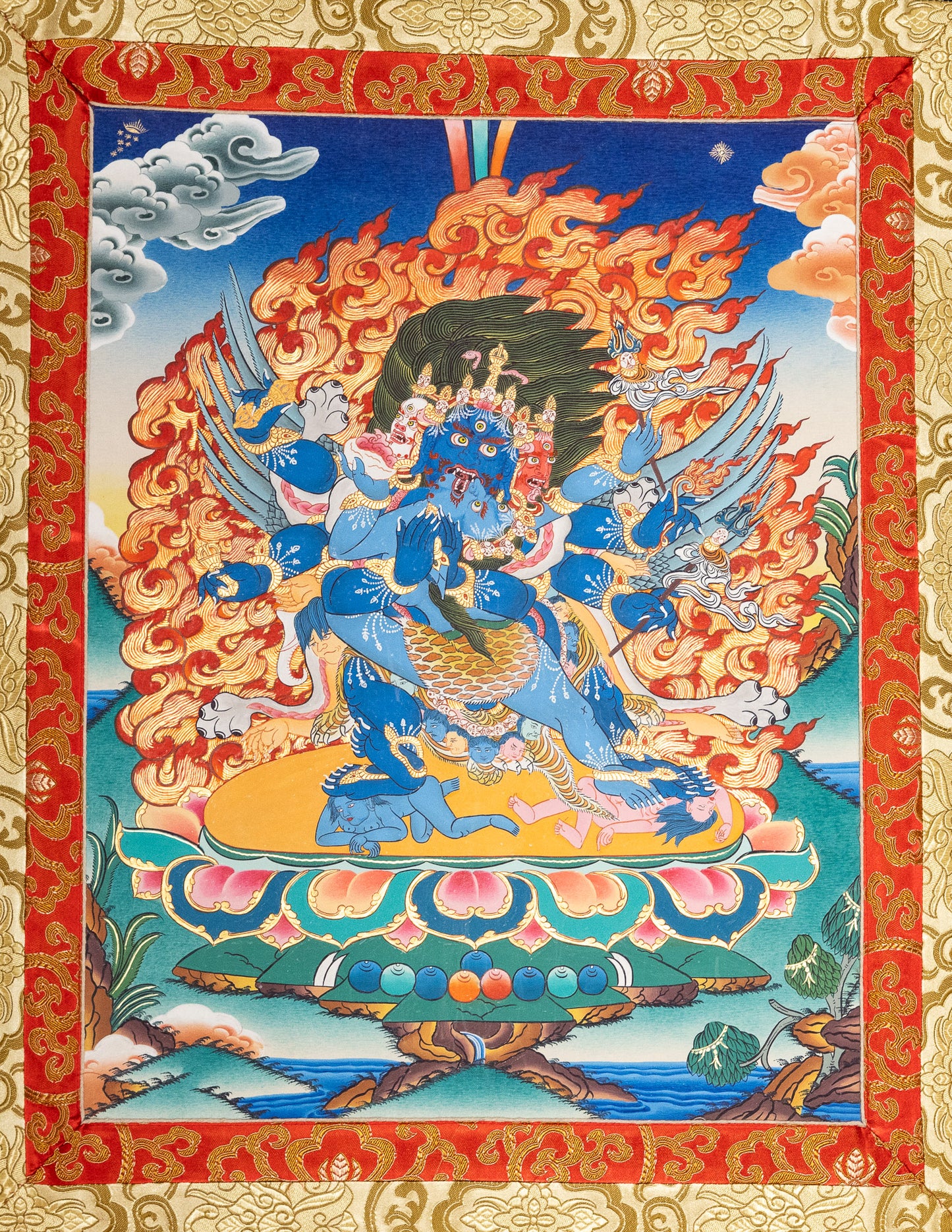 Vajrakilaya Thangka IV