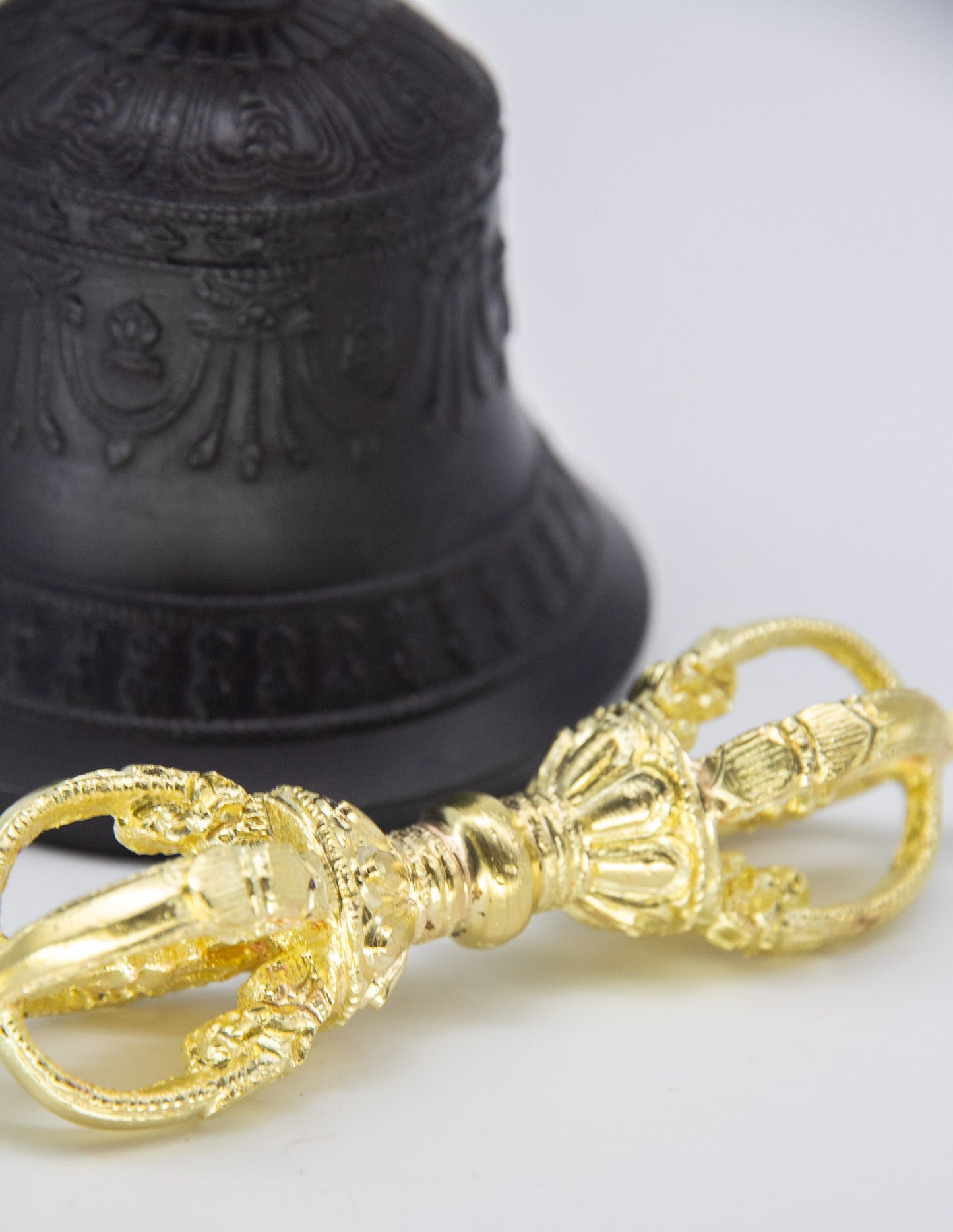 Black Bell & Dorje with Gold Contrast IV– Ani