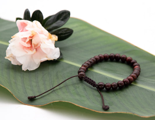 Palisander-Mala für das Handgelenk – 6 mm