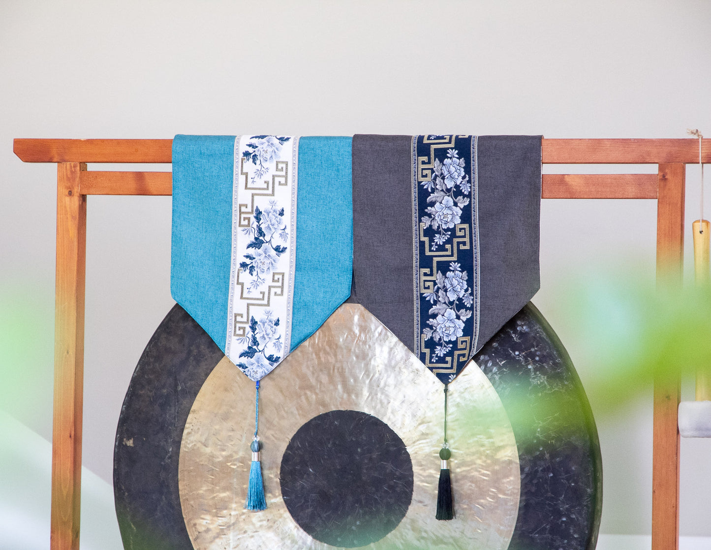 Läufertuch aus Brokat – 33 x 72 cm