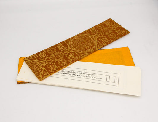 Couverture Pecha en brocart – Grande