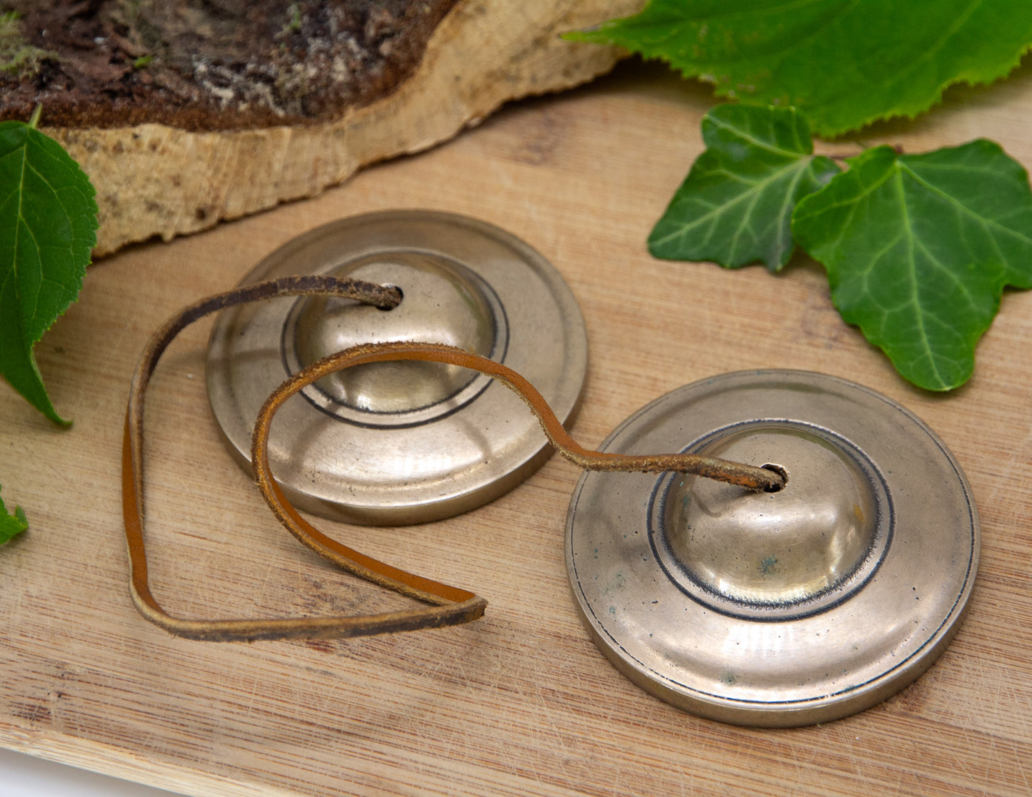 Elegante Tingshas aus Bronze – 7 cm