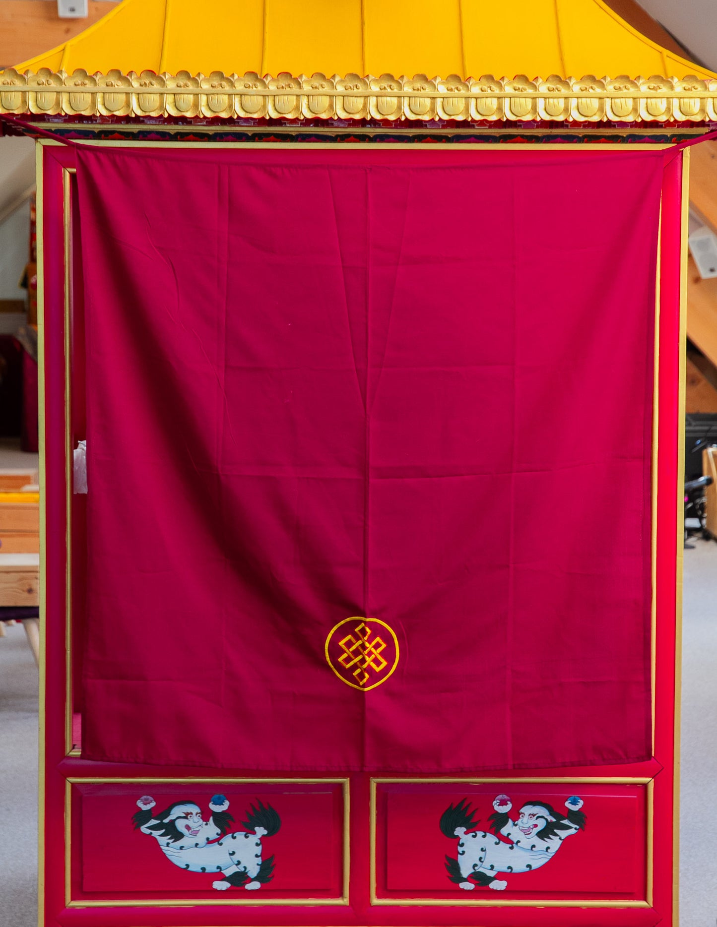 Schürze für Mandala-Opfer
