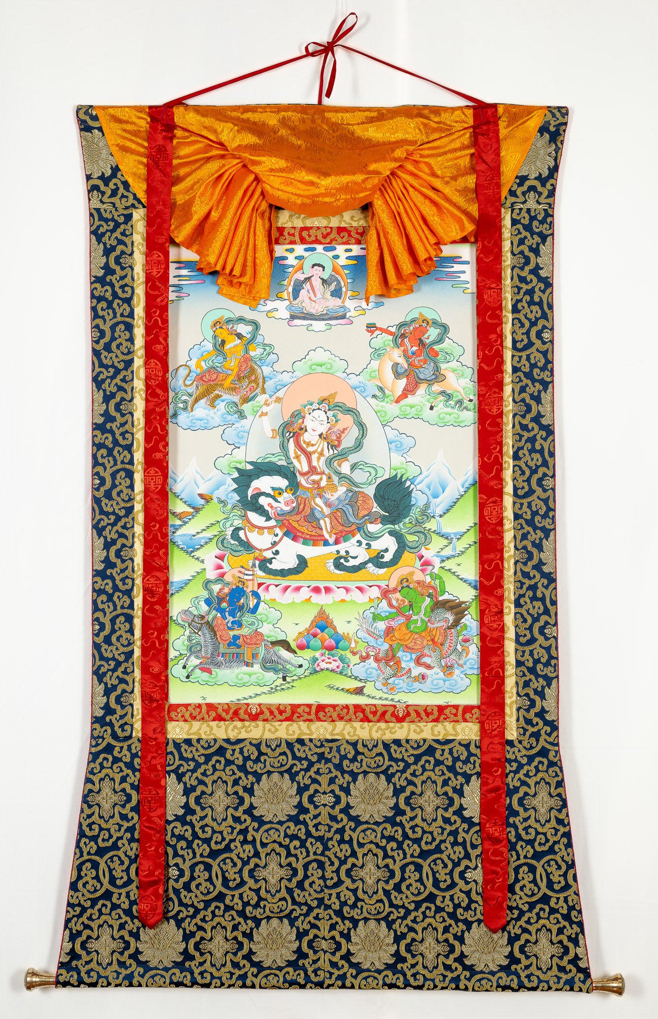 Fünf Tseringma-Schwestern Thangka I