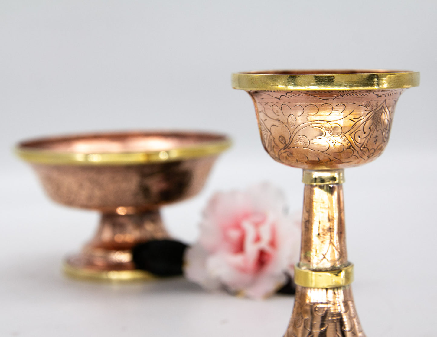 Engraved Serkyem Set, Polished Copper / Medium