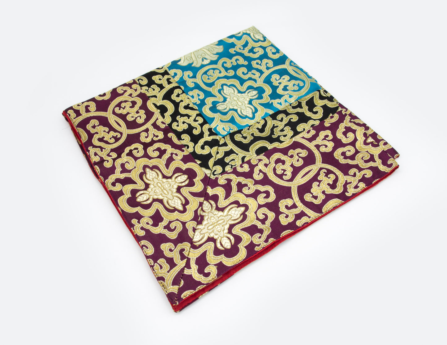 Square Brocade Cloth / Practice Table Cover – Multi