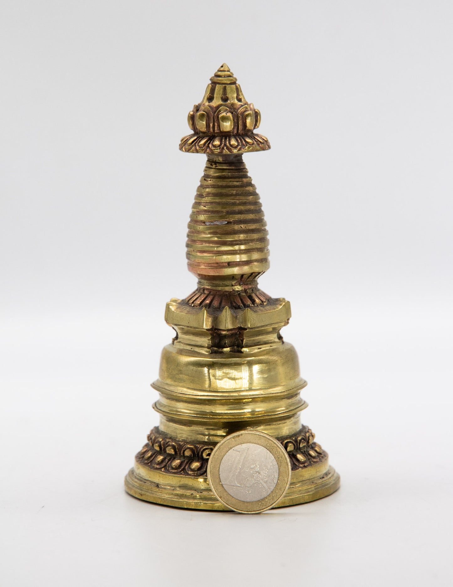 Kadam-Stupa, Messing – 13 cm