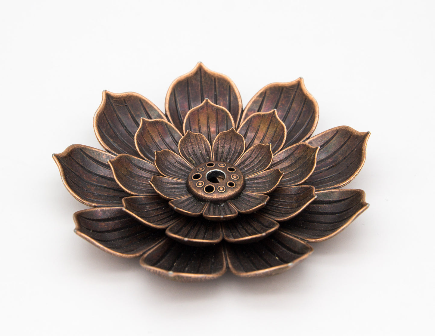 Mehrschichtiger Lotus-Räucherstäbchenhalter