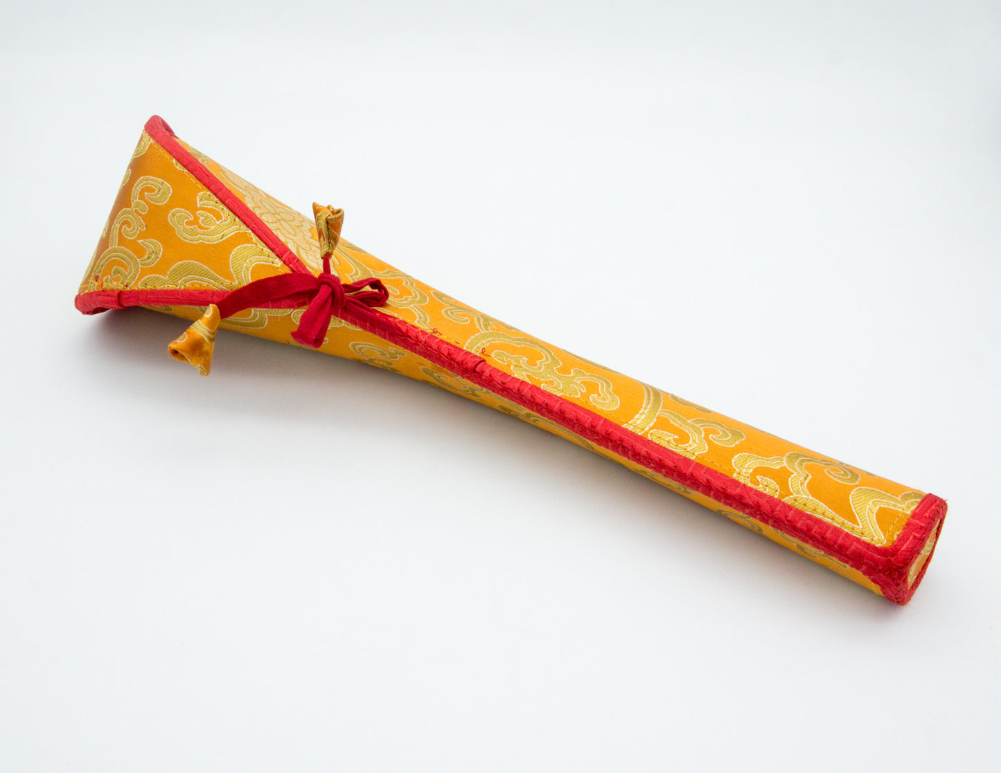 Holzkangling mit orangem Etui