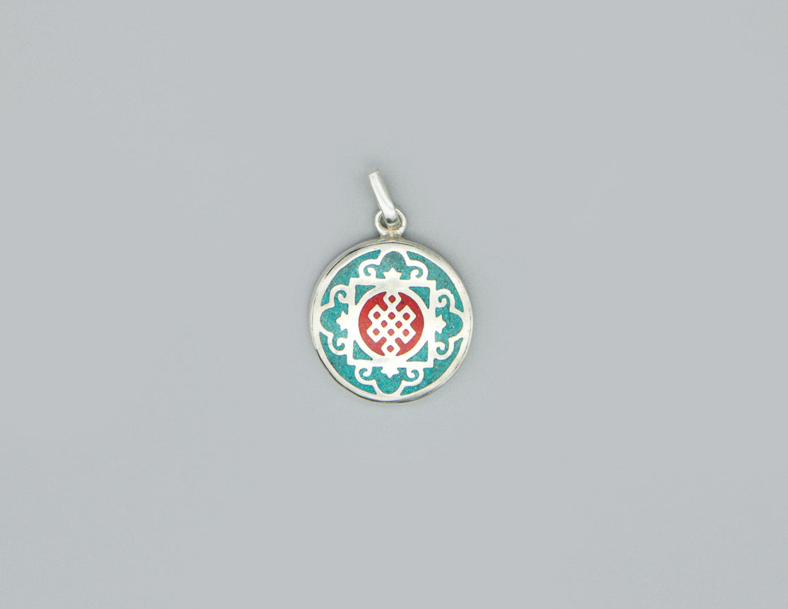 Tibetan Silver Medallions