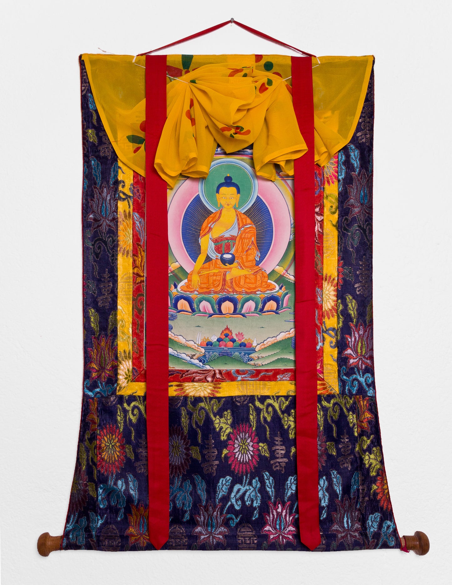 Shakyamuni Thangka VI, old style