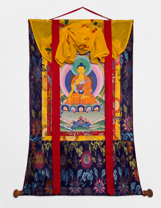 Shakyamuni Thangka VI, alter Stil