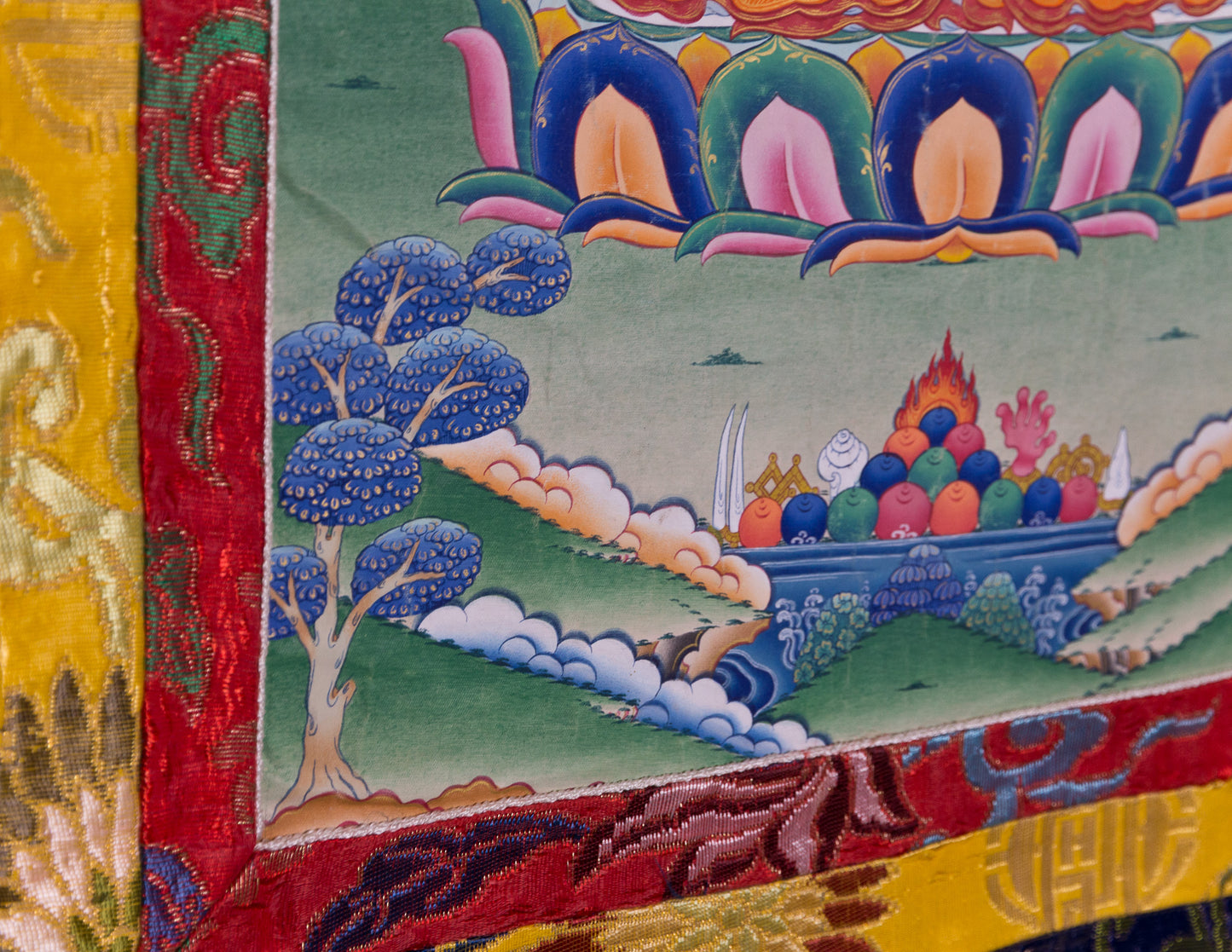 Shakyamuni Thangka VI, old style