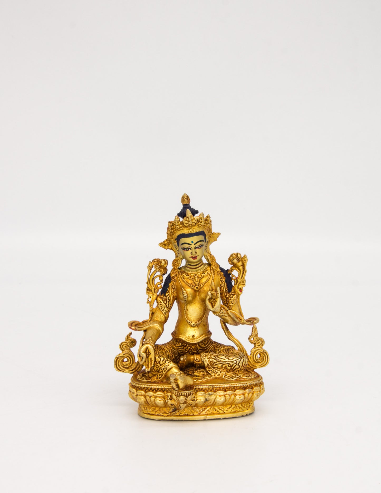 Small Gold Deity Statues