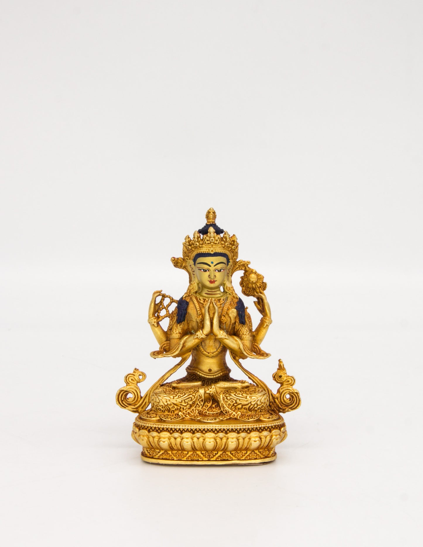 Small Gold Deity Statues