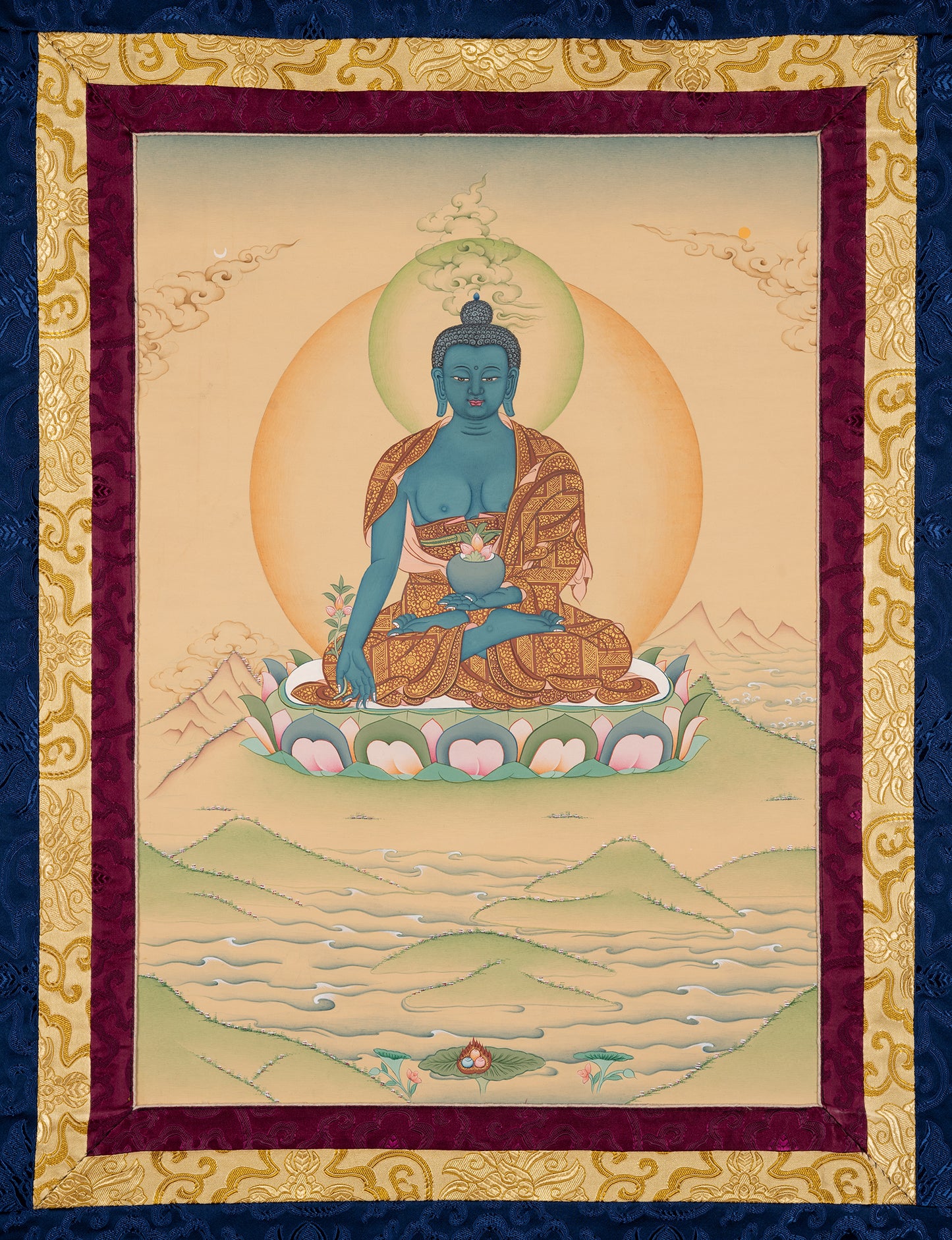 Medizin-Buddha-Thangka II