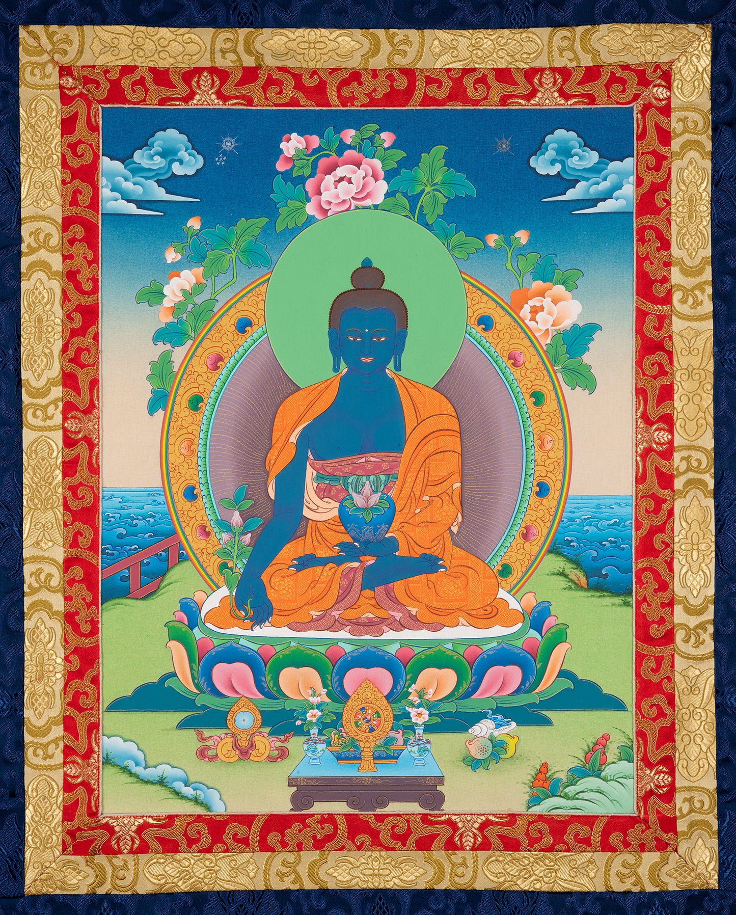 Medizin Buddha Thangka IV