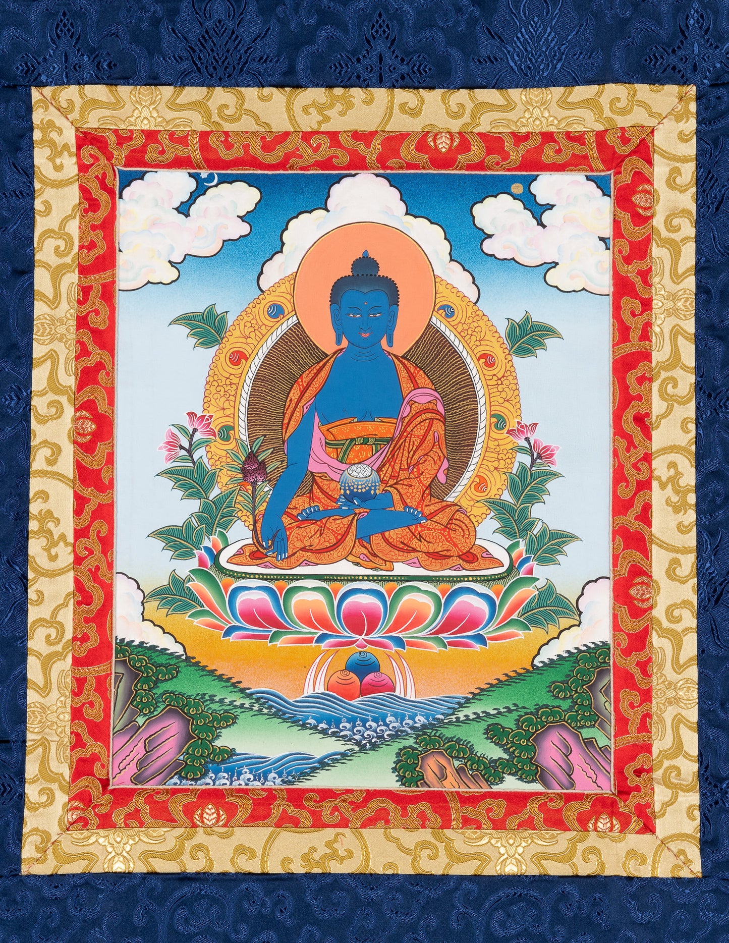 Medizin Buddha Thangka VIII