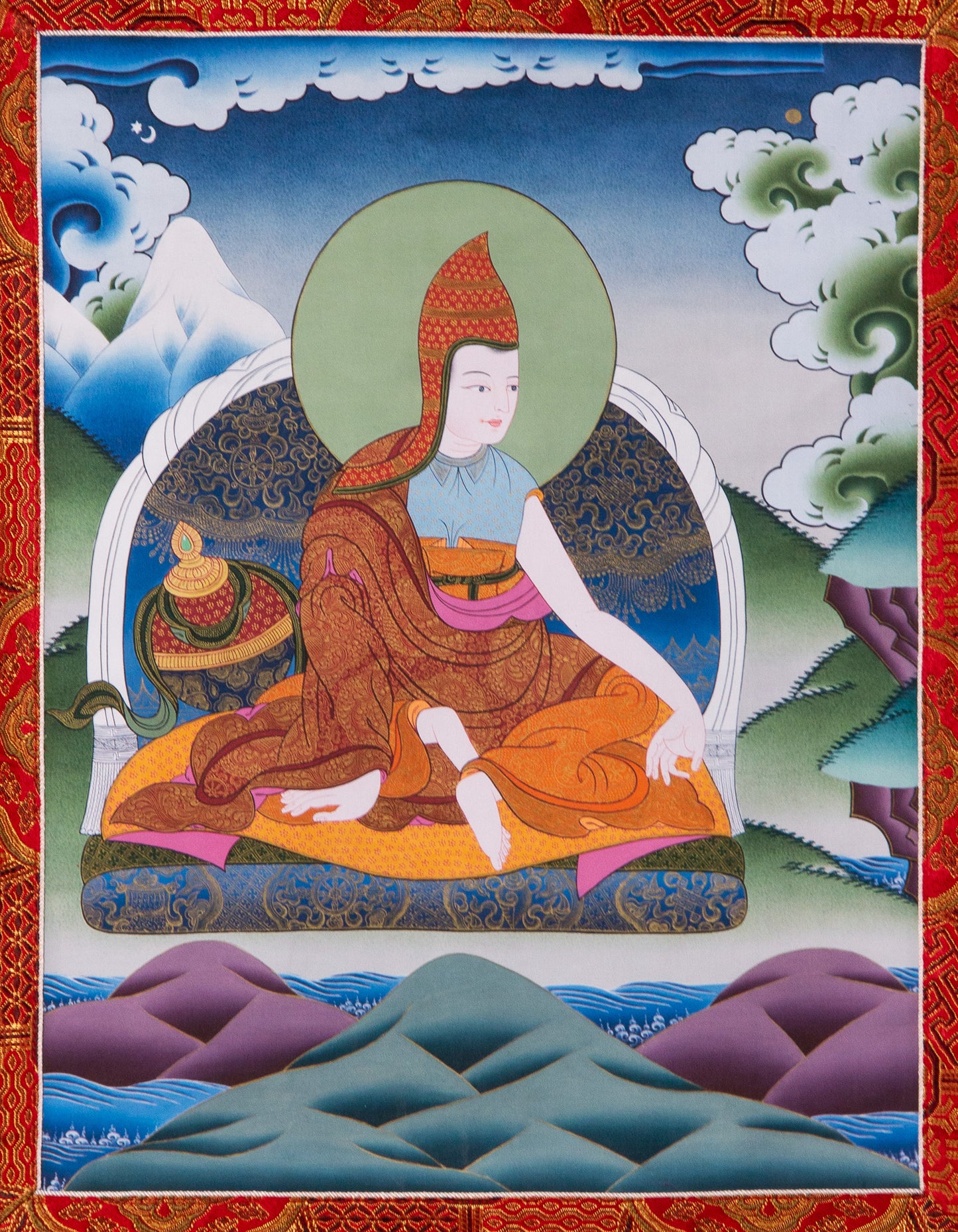 Shantideva Thangka II
