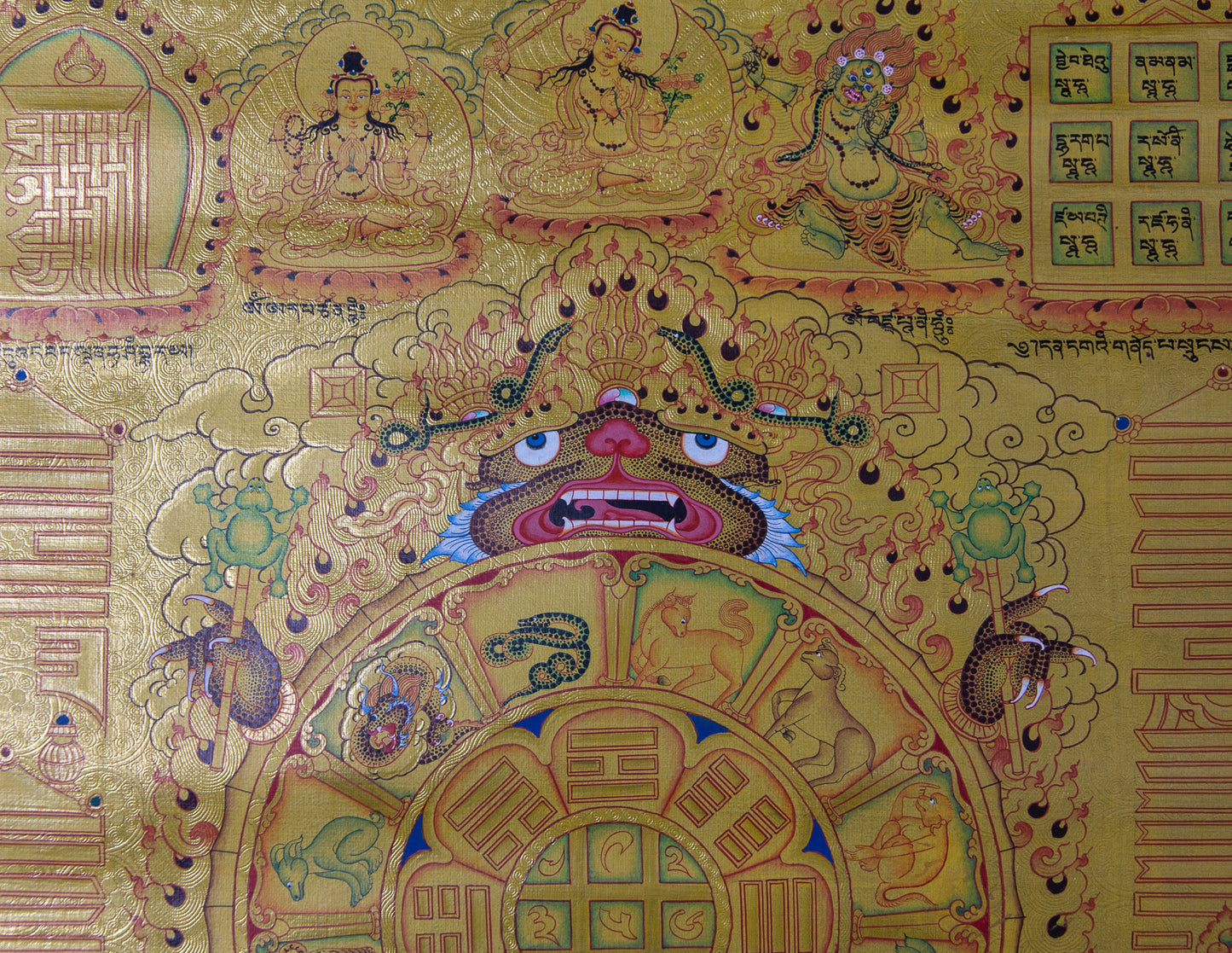 Srid-Pa Ho Protection Mandala Thangka