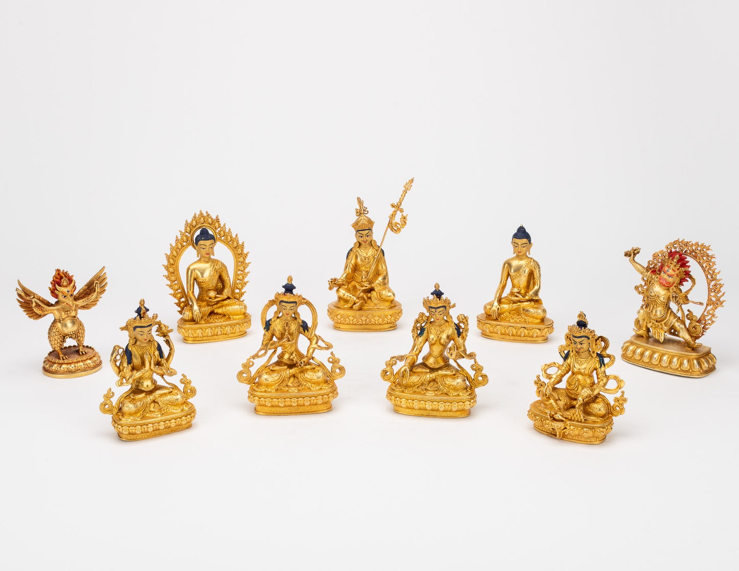Small Gold Deity Statues