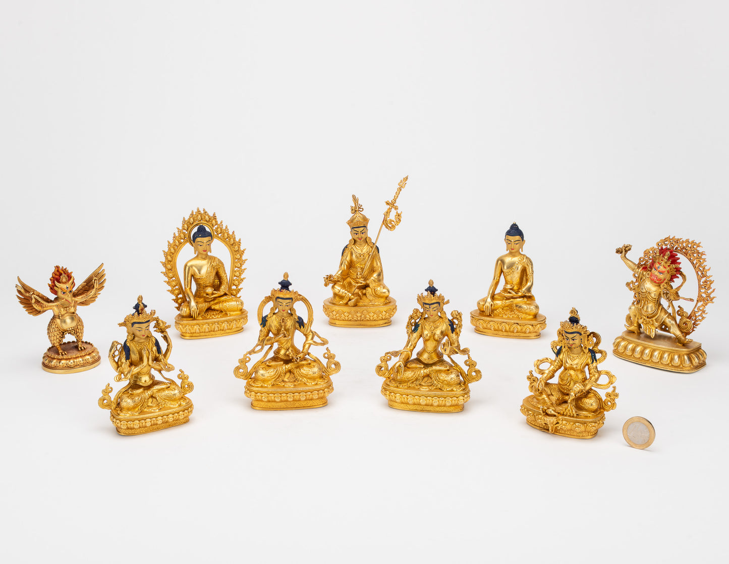 Small Gold Deity Statues