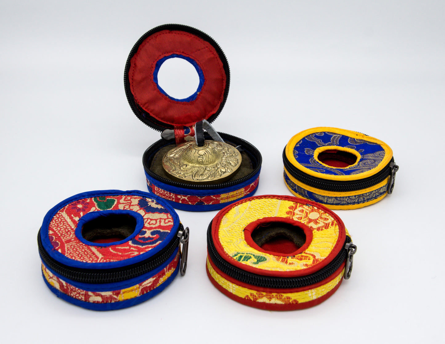 Brokat-Etui für Tingshas – 9cm