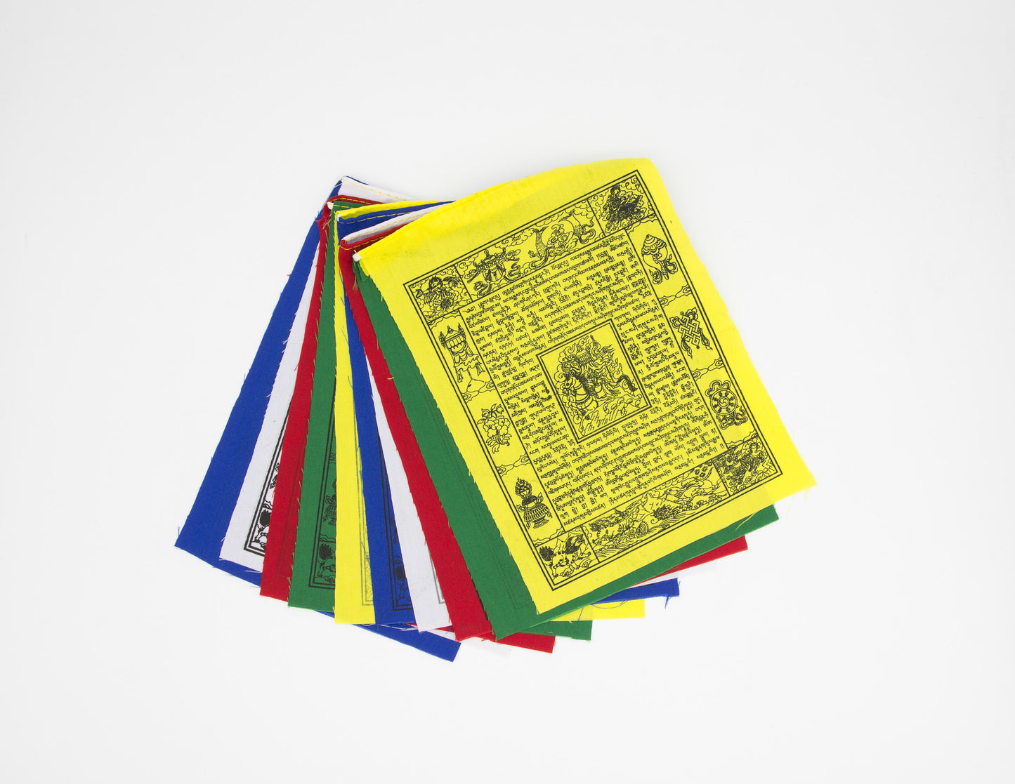 Windhorse Mixed Prayer Flags, 15x20cm