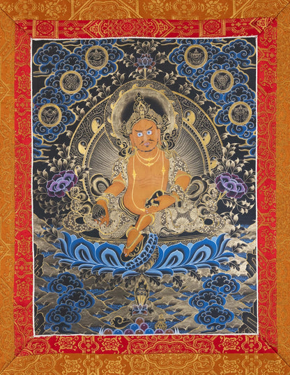 Thangka de Dzambhala III