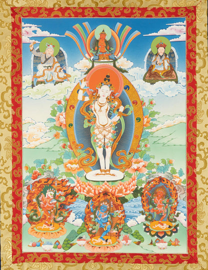 Yeshe Tsogyal Thangka II