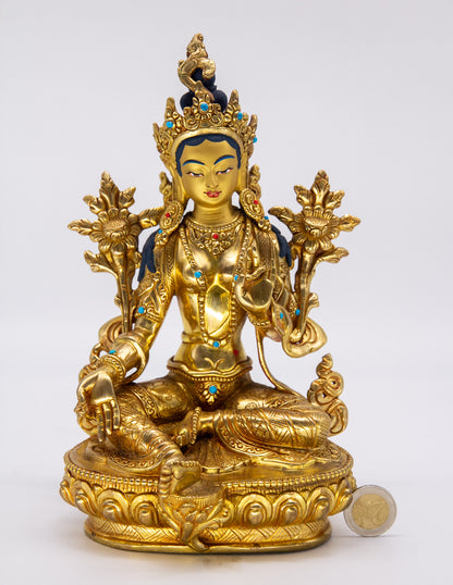 Green Tara Statue XI