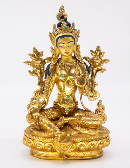 Green Tara Statue XI