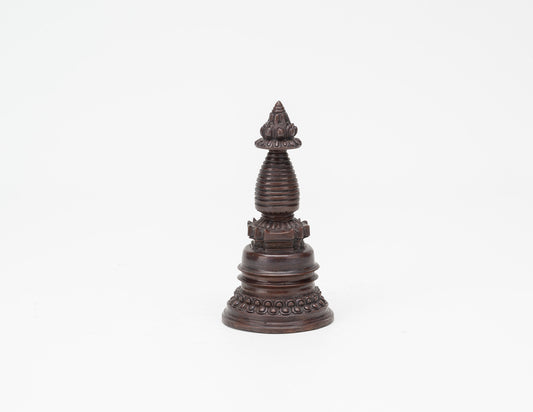 Messing-Stupa der Erleuchtung – 13 cm (30)