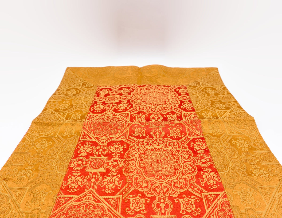 Rechteckiges Brokatstoff 83x41 cm - Gold
