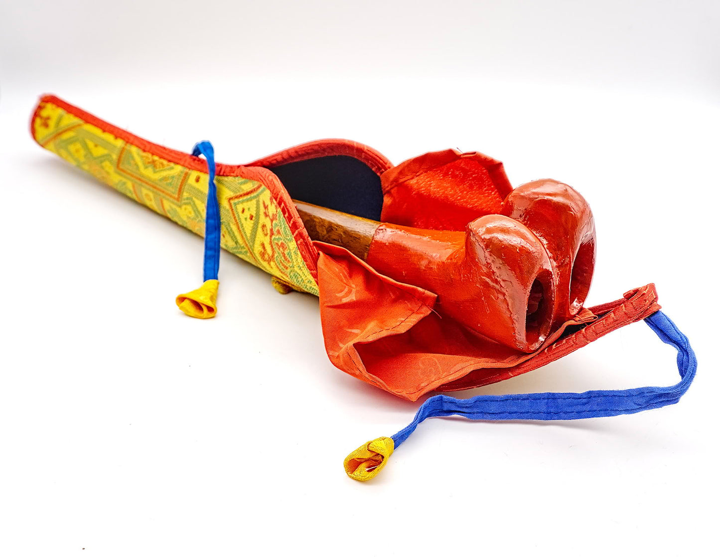 Wooden Kangling with Yellow Case