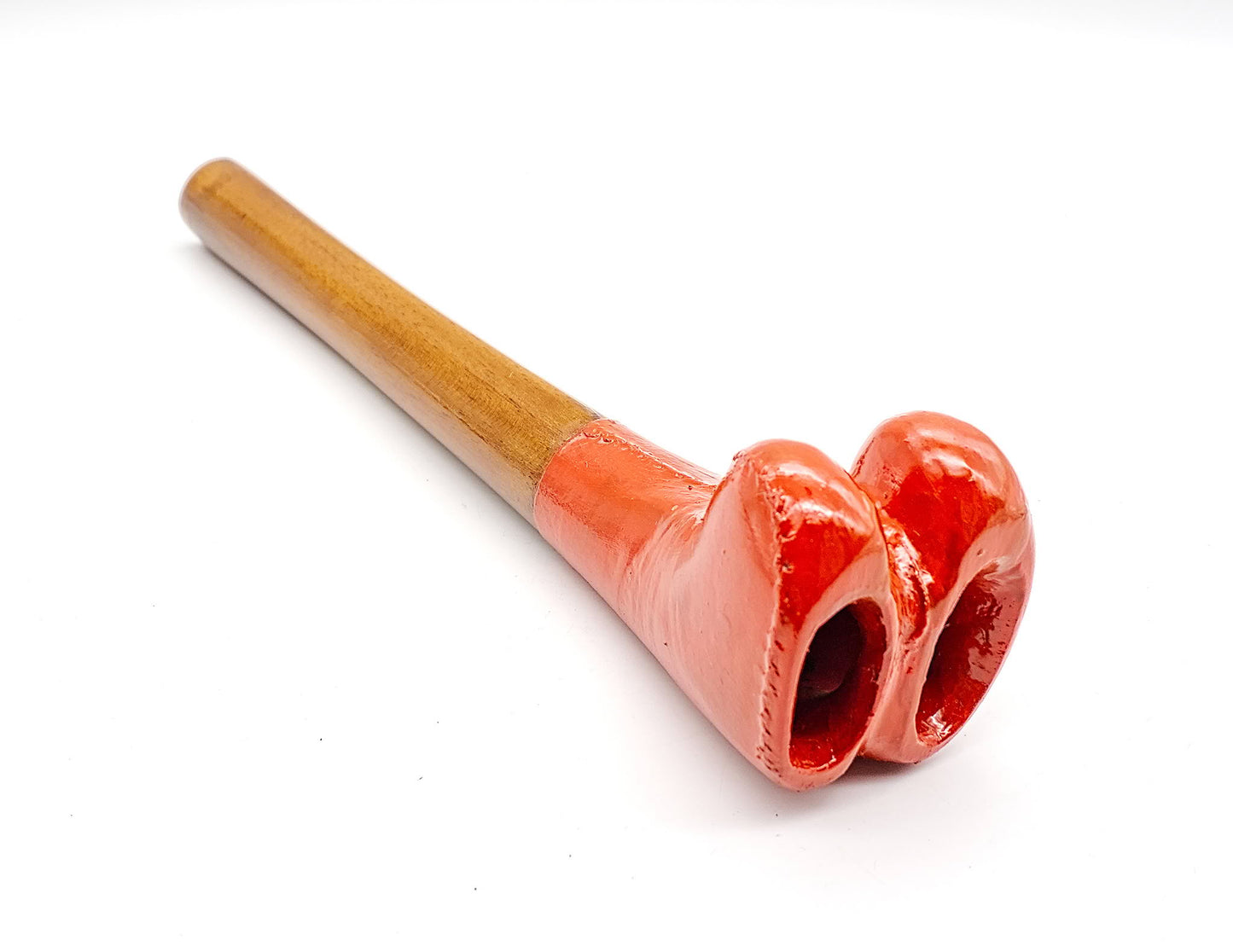 Wooden Kangling with Red Case