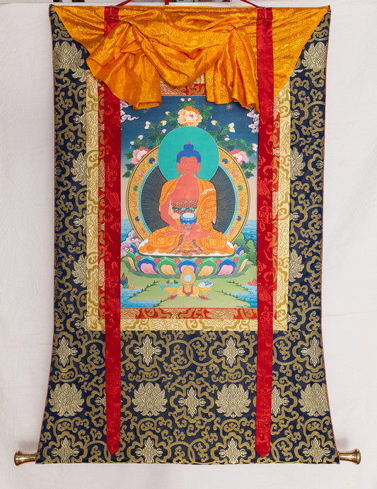 Amitabha Thangka IX