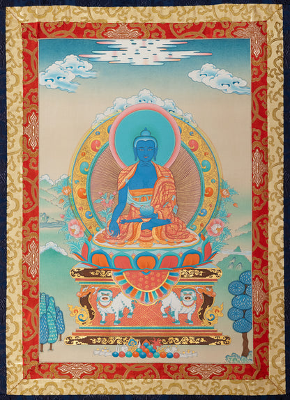 Medicine Buddha Thangka XVIII