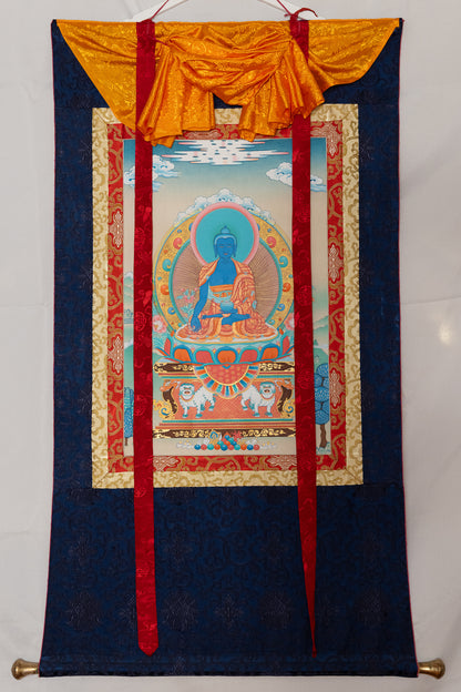 Medicine Buddha Thangka XVIII