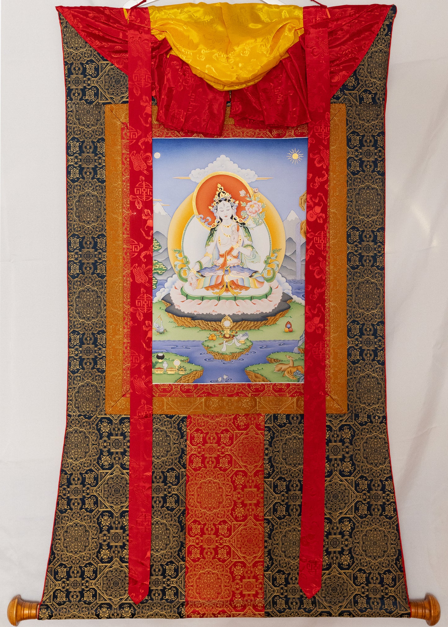 White Tara Thangka XIII