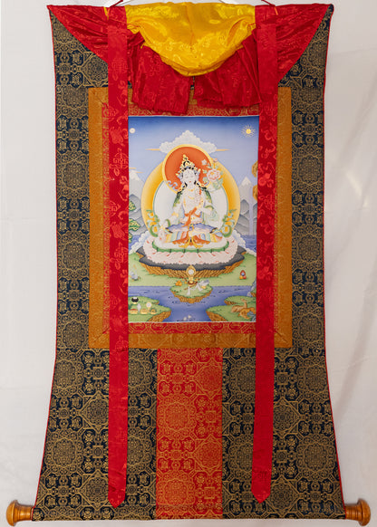 White Tara Thangka XIII