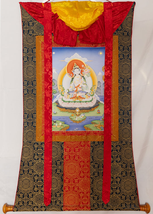 White Tara Thangka XIII