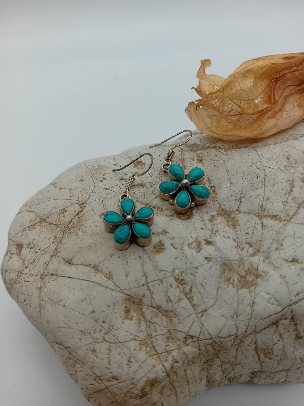 POS Sterling Silver & Turquoise earrings