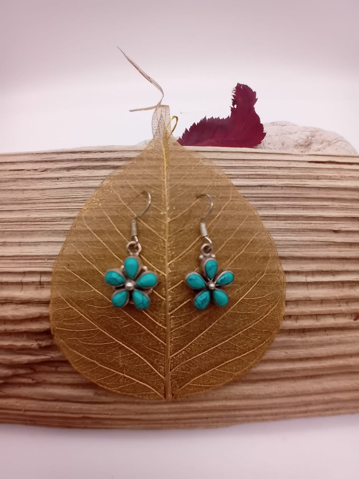 POS Sterling Silver & Turquoise earrings