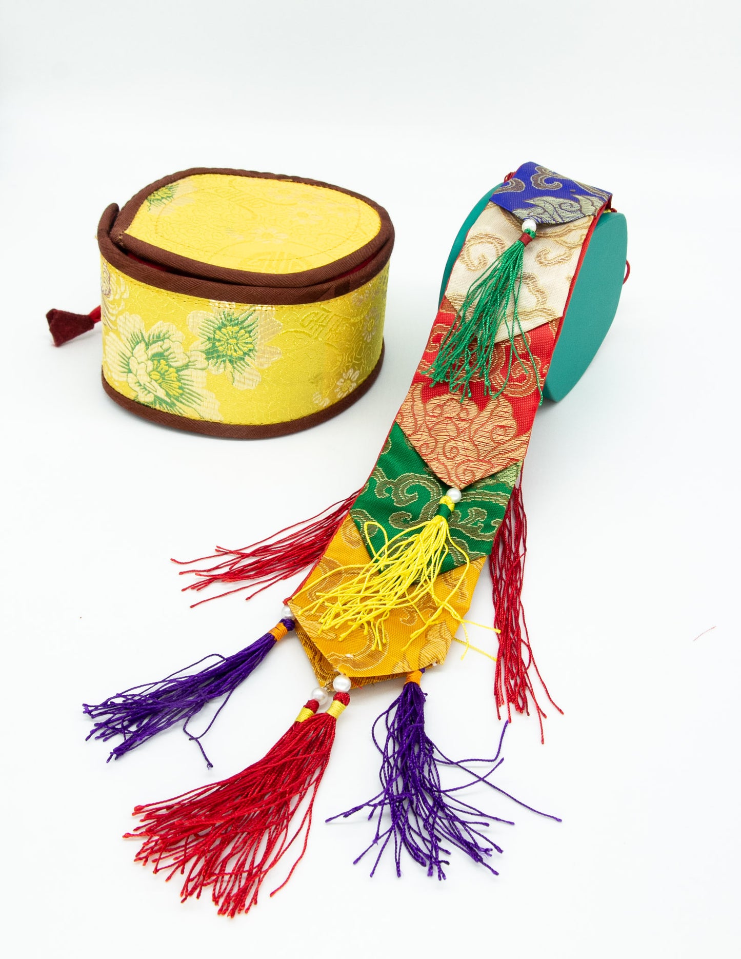 Traditional Damaru – Yellow Case