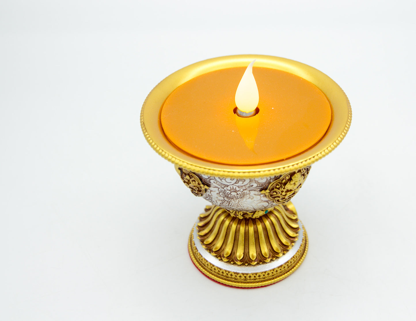 Embossed Electric Butter Lamp