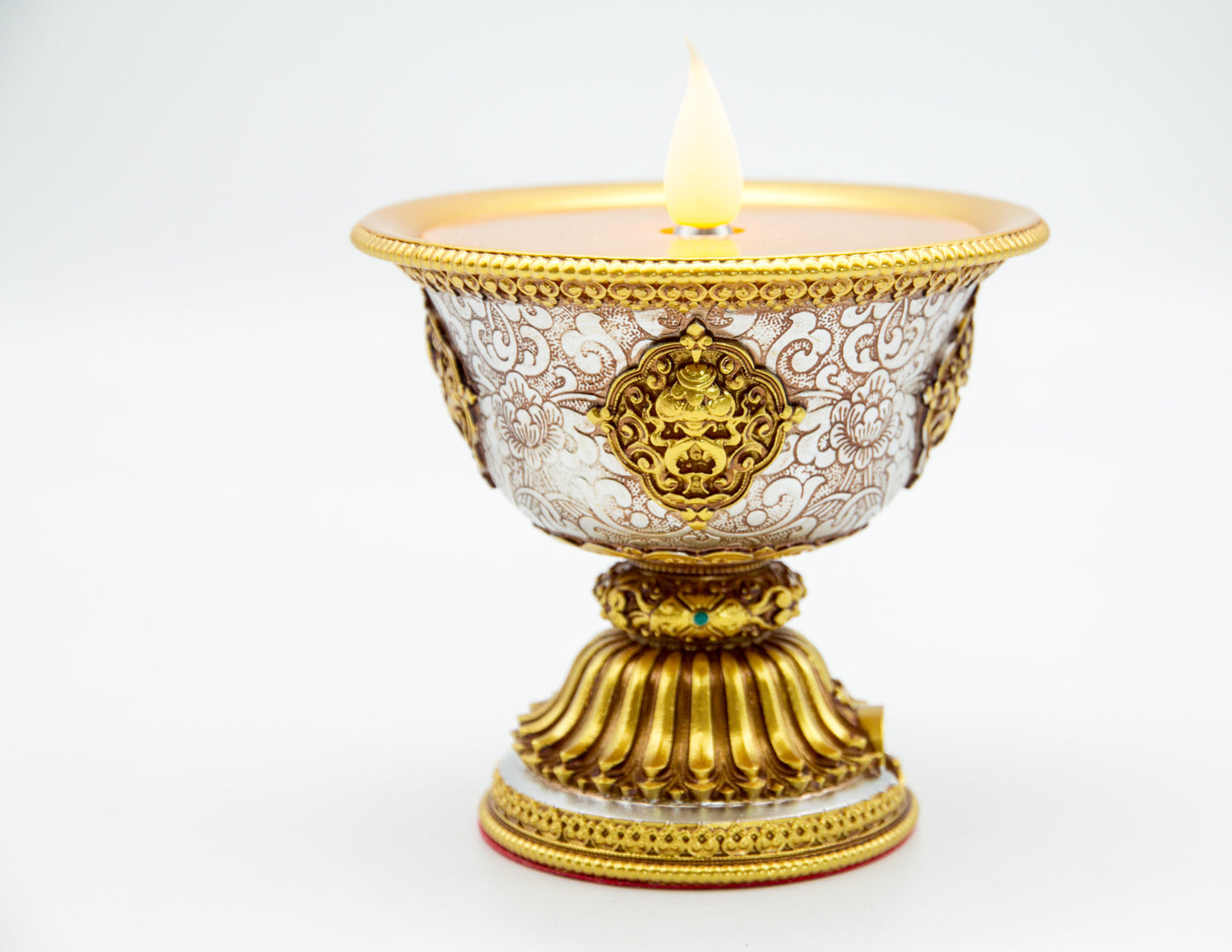 Embossed Electric Butter Lamp